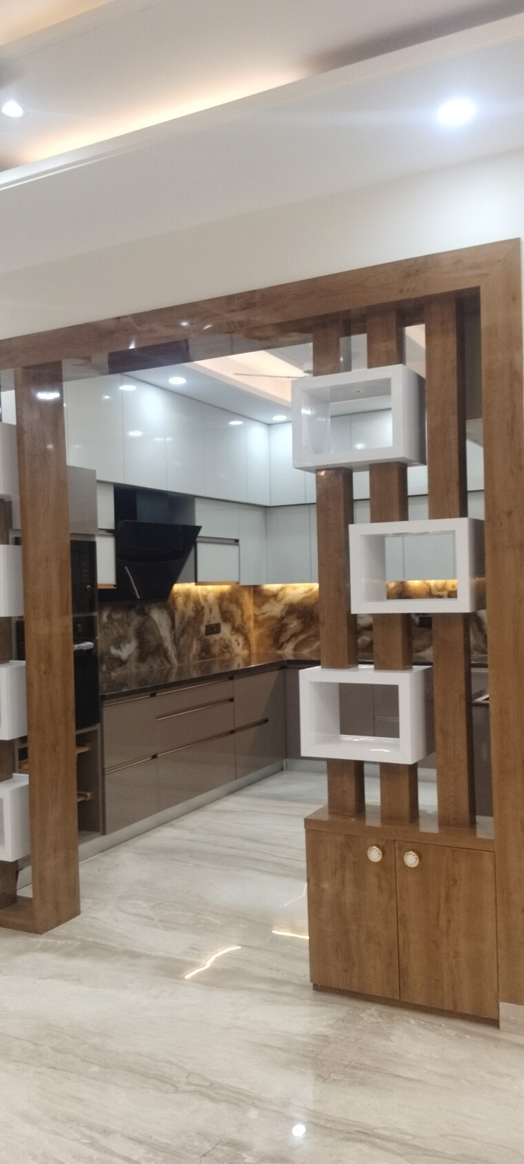 Kitchen, unitech-south-city-ii 4 Bedroom 2400 Sq.Ft. Builder Floor In Sector 50 Gurgaon 9099948