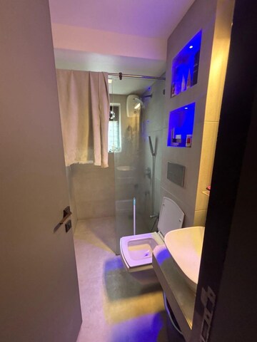 Bathroom in 2 BHK Apartment at Versova Heaven CHS, Andheri West – for Rent