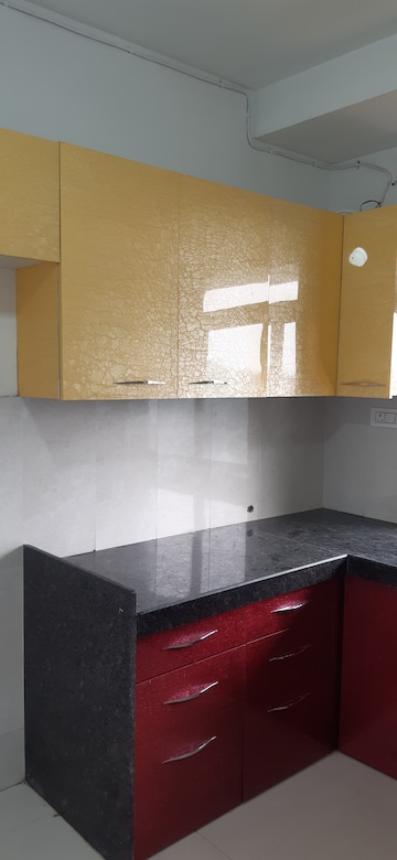 Kitchen in 2 BHK Apartment at Runwal Eirene, Balkum Pada – for Rent