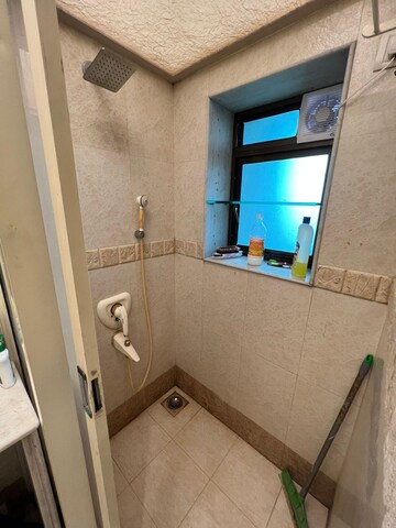 Bathroom in 2 BHK Apartment at Lokhandwala Complex, Andheri West – for Rent