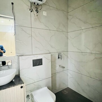 Bathroom in 3 BHK Builder Floor at Shree Vardhman Nature Valley, Palda Dhaani – for Sale