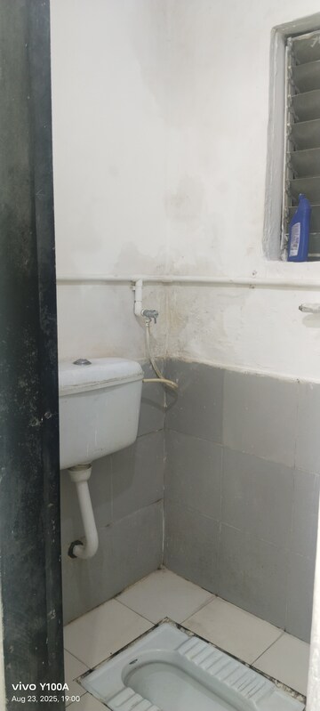 Bathroom in 1 RK Apartment at Sainath CHS Ghatkopar, Ghatkopar East – for Rent