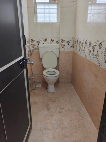 Bathroom in 1 BHK Apartment at SG Lanke Vishwajeet Residency, Kharadi – for Rent