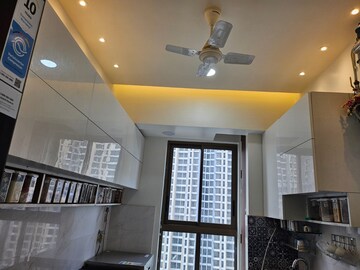 Living Room in 4 BHK Apartment at Thane West – for Sale