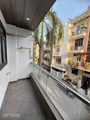 Balcony in 2 BHK Builder Floor at Saket – for Rent