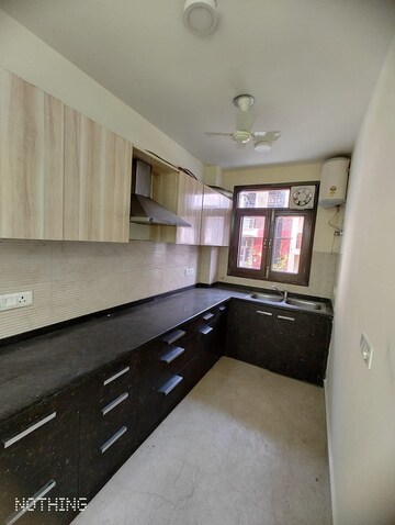 Kitchen in 2 BHK Builder Floor at Saket – for Rent