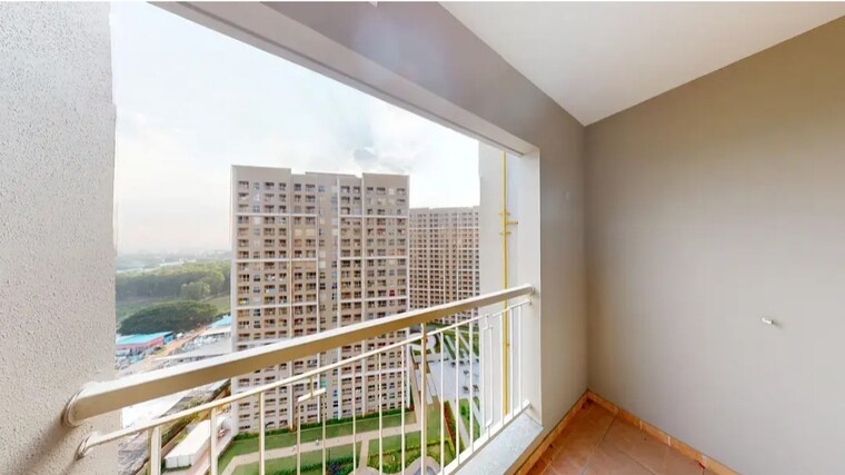 Balcony, sobha-dream-gardens 2 Bedroom 1004 Sq.Ft. Apartment In Thanisandra Main Road Bangalore 9100062
