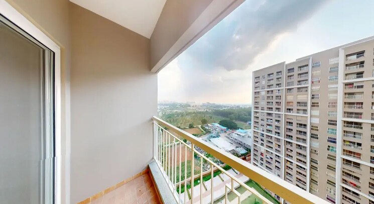 Balcony, sobha-dream-gardens 2 Bedroom 1004 Sq.Ft. Apartment In Thanisandra Main Road Bangalore 9100062