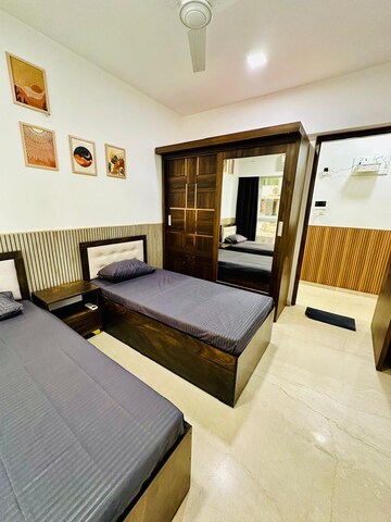 Living Room in 2 BHK Apartment at Platinum Life, Andheri West – for Rent