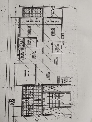 Floor Plan in 2 BHK Apartment at Shree Bal Kapil Aasmant, Pashan – for Sale