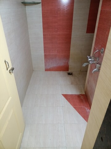 Bathroom in 1 BHK Apartment at Sanghvi Hills, Ghodbunder Road – for Rent