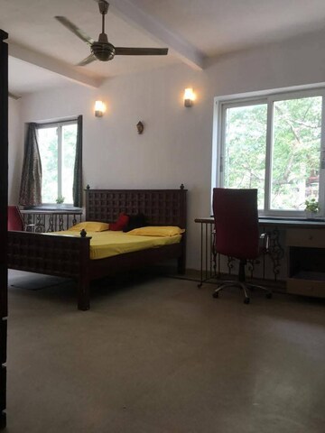 Bedroom in 2 BHK Builder Floor at Freedom Fighters Enclave – for Rent