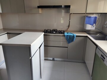 Kitchen in 4 BHK Apartment at One Hiranandani Park, Ghodbunder Road – for Rent