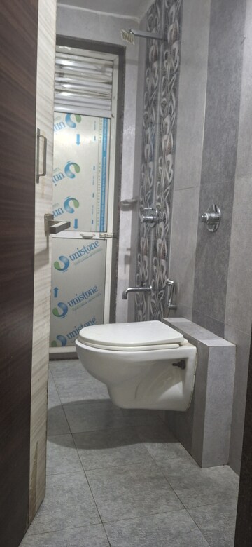 Bathroom in 2 BHK Apartment at Neelkanth Heights, Ghansoli – for Rent