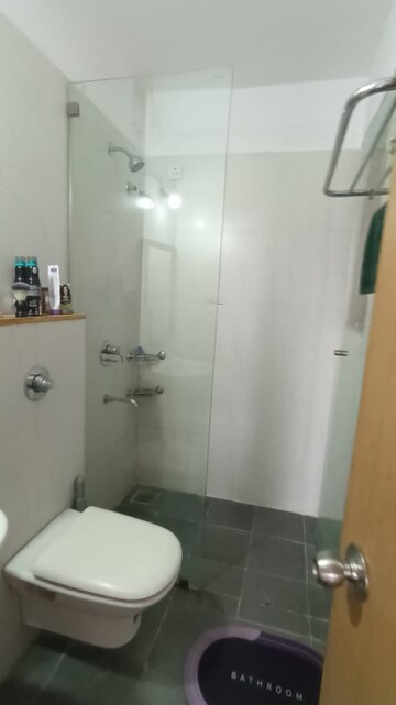 Bathroom in 3 BHK Apartment at Hiranandani Estate Nova, Thane West – for Rent