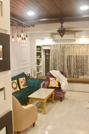 Living Room in 2 BHK Apartment at Lokhandwala Complex, Andheri West – for Rent