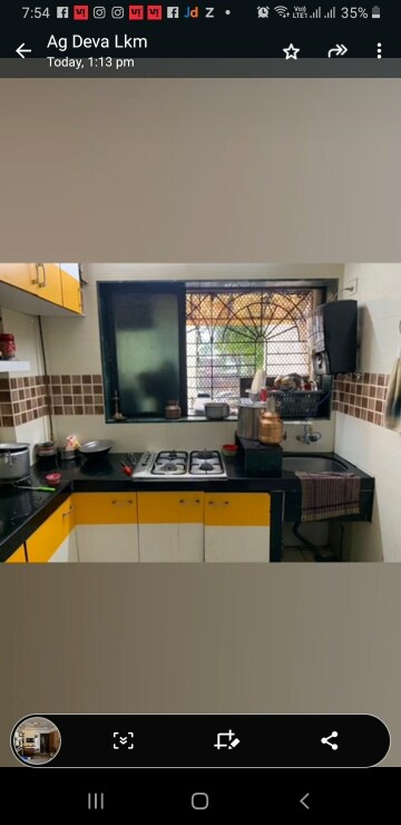 Kitchen in 2 BHK Apartment at Lokmanya Nagar – for Rent