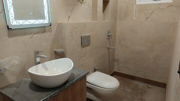 Bathroom in 2 BHK Builder Floor at Patel Nagar – for Rent