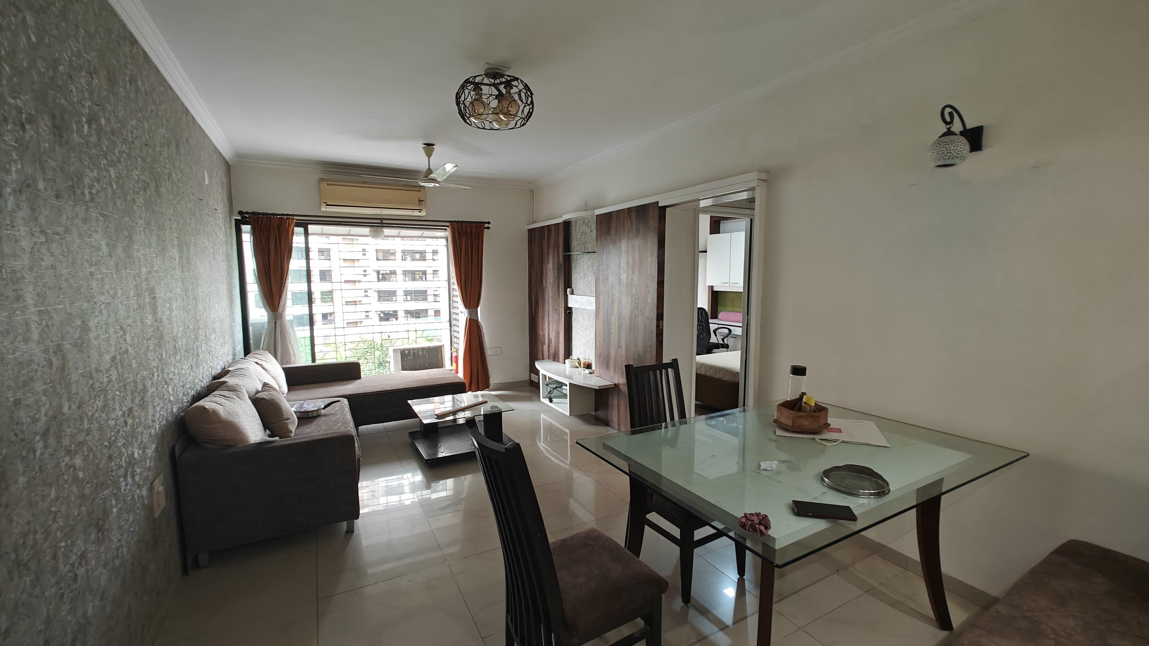 2 BHK + Study Room Apartment For Rent in Lokhandwala Complex