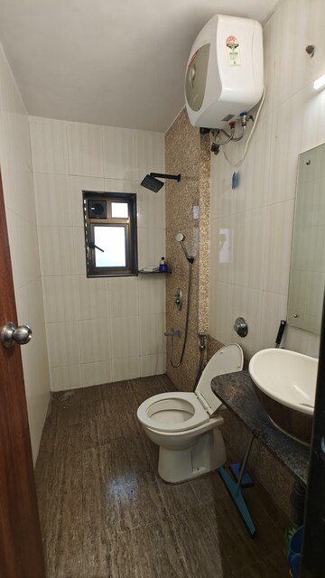 Bathroom in 2 BHK Apartment at Lokhandwala Complex, Andheri West – for Rent