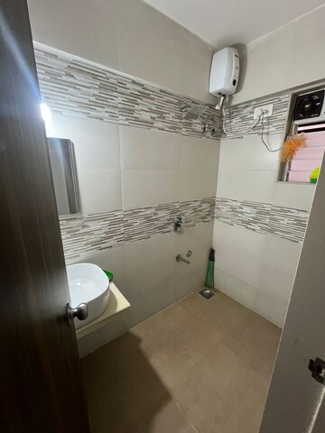 Attached Bathroom in 1 BHK Apartment at JVM Corner Stone, Naupada – for Rent
