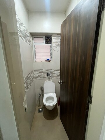Attached Bathroom in 1 BHK Apartment at JVM Corner Stone, Naupada – for Rent
