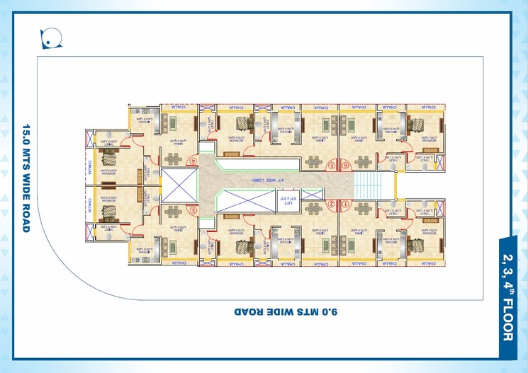 Master Plan, shreeji-infinity 1 Bedroom 650 Sq.Ft. Apartment In Kharghar Sector 11 Navi Mumbai 9100209