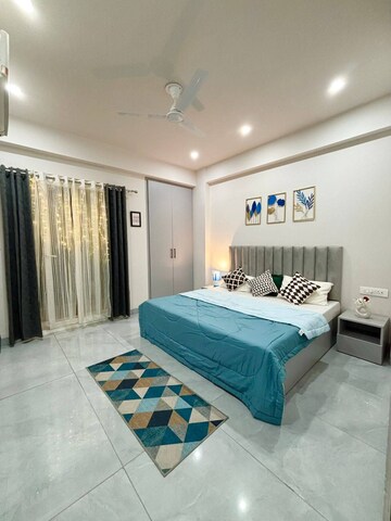 Bedroom in 1 BHK Builder Floor at Freedom Fighters Enclave – for Rent
