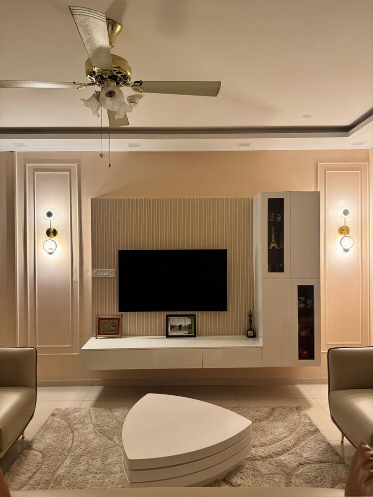 Living Room, sobha-hrc-pristine 3 Bedroom 1950 Sq.Ft. Apartment In Jakkuru Bangalore 9100285