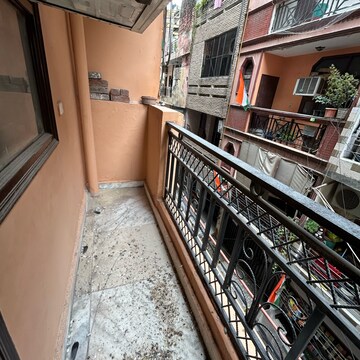 Balcony in 3 BHK Builder Floor at Kotla Mubarakpur – for Rent