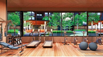 Gym in 3 BHK Apartment at Memnagar – for Rent
