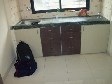 Kitchen in 1 BHK Apartment at Shruti Park, Dhokali – for Rent