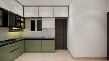 Kitchen in 2 BHK Apartment at Bhavya Lake Vista, Sarjapur Road – for Rent