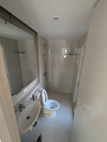 Bathroom in 1 BHK Apartment at Hiranandani Fortune City, New Panvel – for Rent