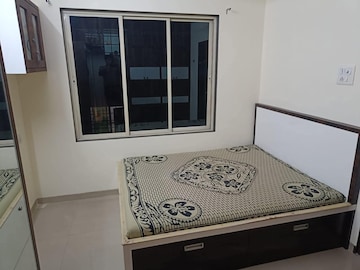 Bedroom in 1 BHK Apartment at KM Horizon Exotica, Haware City – for Rent
