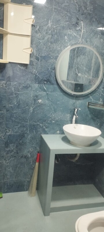 Bathroom in 2 BHK Apartment at Neelam Senroofs Nahur, Nahur East – for Rent