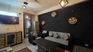 Living Room in 2 BHK Builder Floor at Saket – for Rent