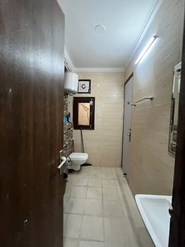 Bathroom in 2 BHK Builder Floor at Saket – for Rent