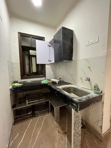 Kitchen in 1 BHK Builder Floor at Saket – for Rent