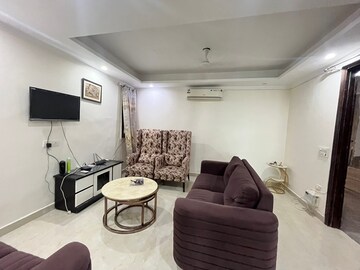 Living Room in 2 BHK Builder Floor at Saket – for Rent