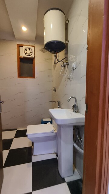Bathroom in 3 BHK Builder Floor at Saket – for Rent