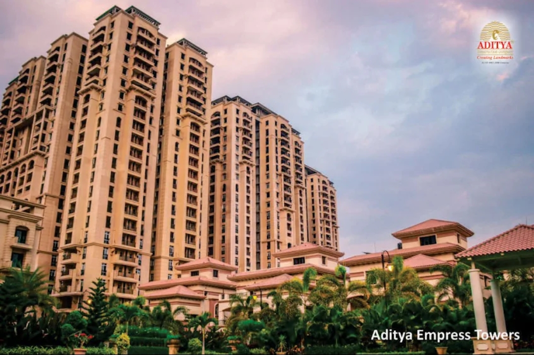3 BHK + Pooja Room Apartment For Sale in Aditya Empress Towers