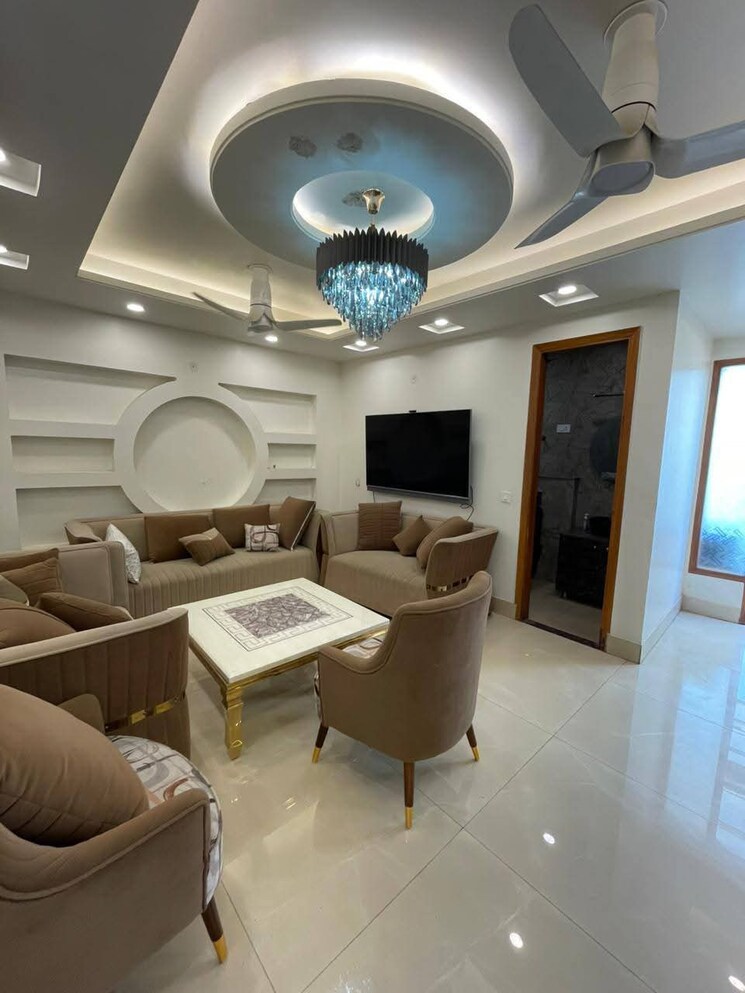 Living Room, saket 2 Bedroom 850 Sq.Ft. Builder Floor In Saket Delhi 9100504