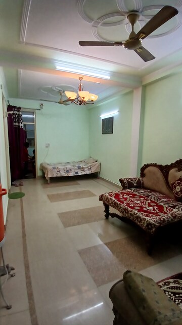 Living Room in 3 BHK Apartment at Zakir Nagar – for Sale