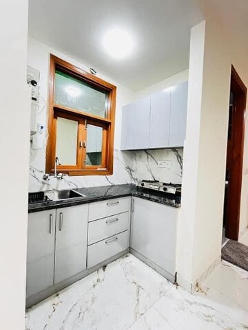 Kitchen in 1 BHK Builder Floor at Saket – for Rent