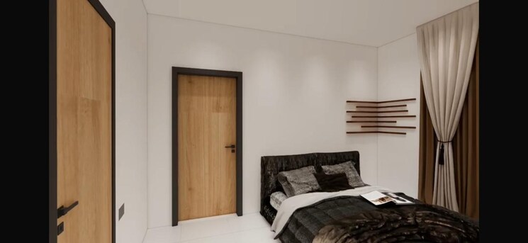 Bedroom, poulomi-avante 3 Bedroom 2540 Sq.Ft. Apartment In Kokapet Hyderabad 9100527