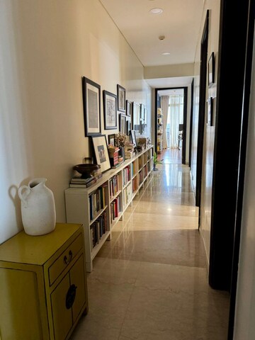 Living Room in 3 BHK Apartment at Omkar 1973, Worli – for Rent
