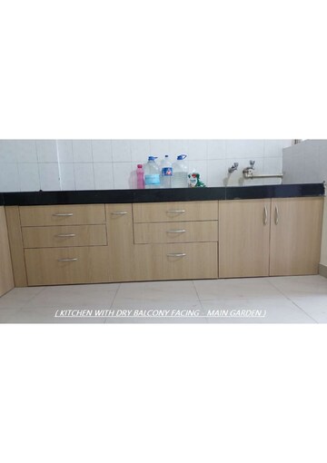 Kitchen in 3 BHK Apartment at Kumar Sansar, Kondhwa – for Rent