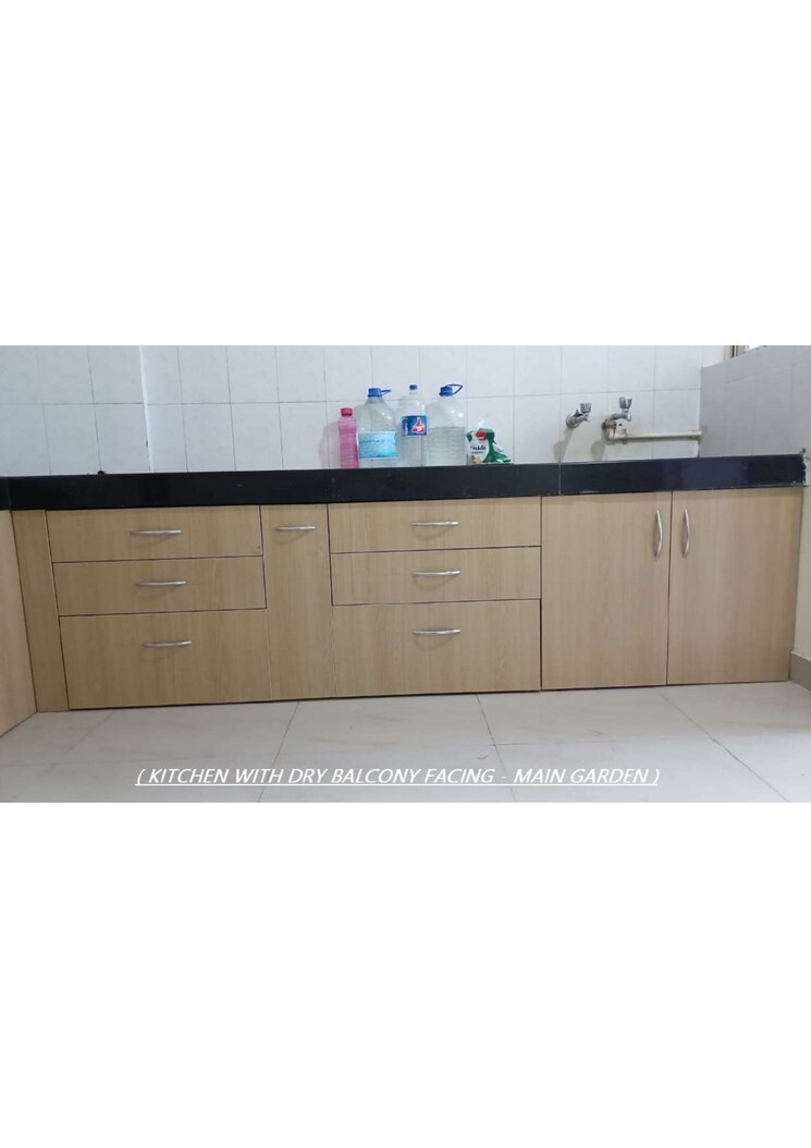 Kitchen, kumar-sansar 3 Bedroom 1350 Sq.Ft. Apartment In Kondhwa Pune 9100538