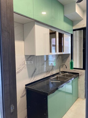 Kitchen in 2 BHK Apartment at Risland The Icon, Dhokali – for Rent